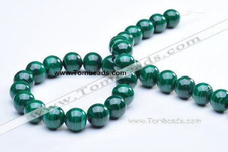 CMN33 16mm A grade round natural malachite beads Wholesale