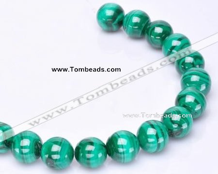 CMN36 AB grade 3mm round natural malachite beads Wholesale