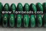 CMN401 15.5 inches 5*8mm rondelle natural malachite beads wholesale