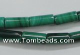 CMN410 15.5 inches 4*9mm tube natural malachite beads wholesale