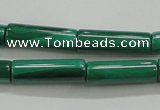 CMN411 15.5 inches 4*13mm tube natural malachite beads wholesale