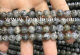 CMQ102 15.5 inches 8mm round moss quartz beads wholesale