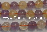 CMQ217 15.5 inches 10mm round multicolor quartz gemstone beads