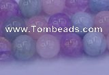 CMQ352 15.5 inches 8mm round mixed quartz beads wholesale