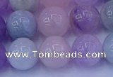 CMQ354 15.5 inches 12mm round mixed quartz beads wholesale