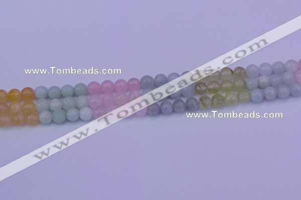CMQ361 15.5 inches 6mm round rainbow quartz beads wholesale