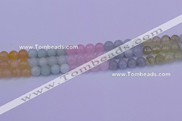 CMQ362 15.5 inches 8mm round rainbow quartz beads wholesale