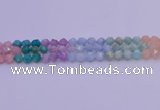 CMQ393 15.5 inches 10mm faceted nuggets mixed quartz beads