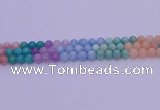 CMQ402 15.5 inches 8mm round mixed quartz beads wholesale