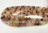 CMQ448 15.5 inches 4mm - 12mm round mixed quartz graduated beads