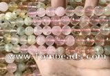 CMQ535 15.5 inches 10mm faceted round colorfull quartz beads