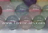 CMQ571 15.5 inches 8mm round mixed quartz beads wholesale