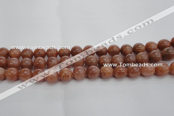 CMS1005 15.5 inches 14mm round AA grade moonstone gemstone beads