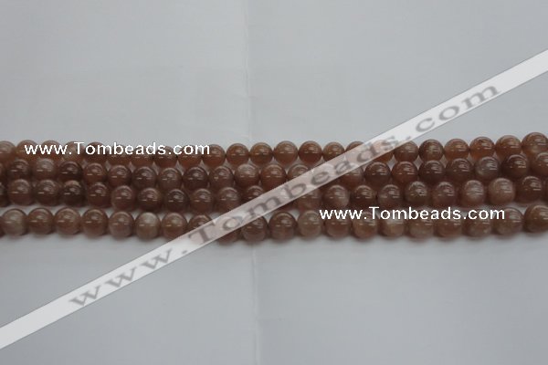 CMS1021 15.5 inches 6mm round AA grade moonstone gemstone beads