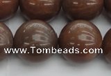 CMS1027 15.5 inches 18mm round AA grade moonstone gemstone beads