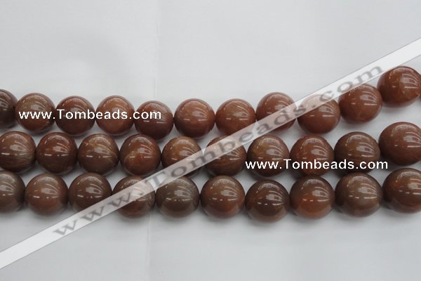 CMS1027 15.5 inches 18mm round AA grade moonstone gemstone beads