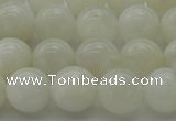 CMS1033 15.5 inches 10mm round A grade white moonstone beads