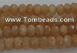 CMS1090 15.5 inches 4*6mm faceted rondelle moonstone beads