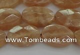 CMS1106 15.5 inches 12*16mm faceted oval moonstone gemstone beads