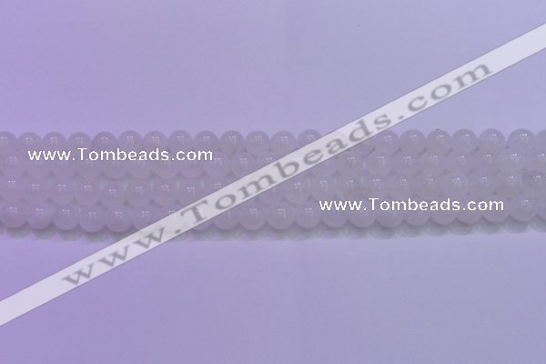 CMS1252 15.5 inches 8mm round natural white moonstone beads