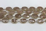 CMS1345 7.5 inches 13*18mm faceted oval moonstone beads