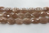 CMS1355 18*24mm - 20*25mm faceted octagonal moonstone beads