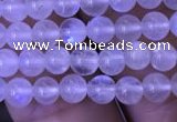 CMS1408 15.5 inches 4mm round white moonstone beads wholesale