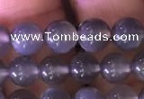 CMS1421 15.5 inches 6mm round black moonstone beads wholesale