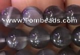 CMS1428 15.5 inches 6mm round black moonstone gemstone beads