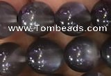 CMS1430 15.5 inches 10mm round black moonstone gemstone beads