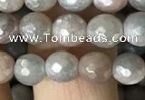 CMS1456 15.5 inches 6mm faceted round AB-color moonstone beads