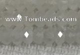 CMS1480 15.5 inches 2*4mm faceted rondelle white moonstone beads