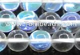 CMS1504 15.5 inches 12mm round synthetic moonstone beads wholesale