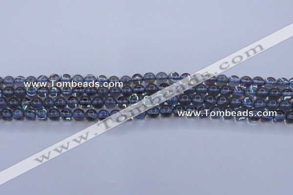CMS1511 15.5 inches 6mm round synthetic moonstone beads wholesale