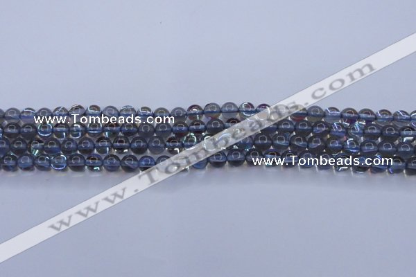 CMS1511 15.5 inches 6mm round synthetic moonstone beads wholesale