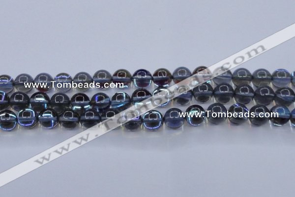 CMS1514 15.5 inches 12mm round synthetic moonstone beads wholesale