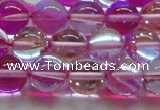 CMS1544 15.5 inches 12mm round synthetic moonstone beads wholesale