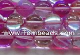 CMS1544 15.5 inches 12mm round synthetic moonstone beads wholesale