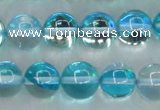 CMS1553 15.5 inches 10mm round synthetic moonstone beads wholesale