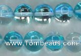 CMS1554 15.5 inches 12mm round synthetic moonstone beads wholesale