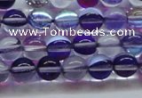 CMS1572 15.5 inches 8mm round synthetic moonstone beads wholesale