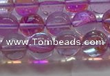 CMS1593 15.5 inches 10mm round synthetic moonstone beads wholesale