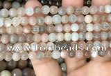 CMS1685 15.5 inches 6mm round rainbow moonstone beads wholesale