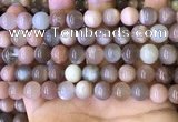 CMS1687 15.5 inches 10mm round rainbow moonstone beads wholesale