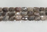 CMS1785 15.5 inches 13*18mm faceted rectangle AB-color moonstone beads