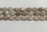 CMS1802 15.5 inches 15*20mm faceted oval AB-color moonstone beads