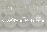 CMS1907 15.5 inches 8mm round white moonstone gemstone beads