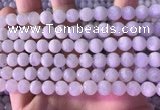 CMS1916 15.5 inches 8mm round white moonstone beads wholesale