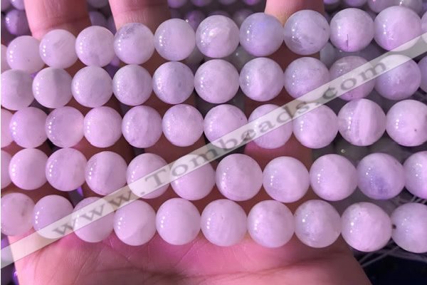 CMS1918 15.5 inches 12mm round white moonstone beads wholesale