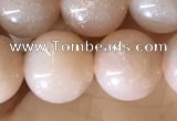 CMS1932 15.5 inches 10mm round moonstone beads wholesale